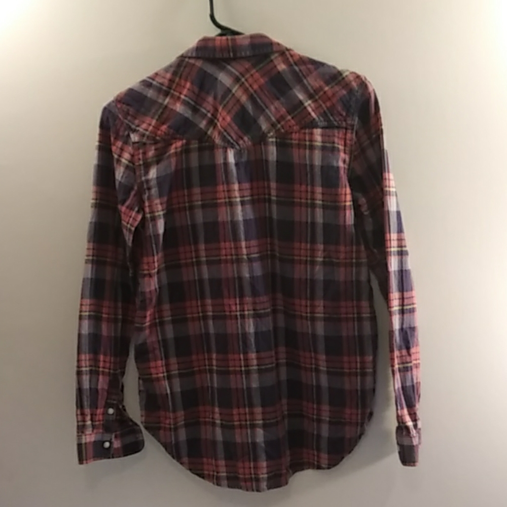 Ladies, American Eagle flannel shirt. Sz. Small - Picture 3 of 5